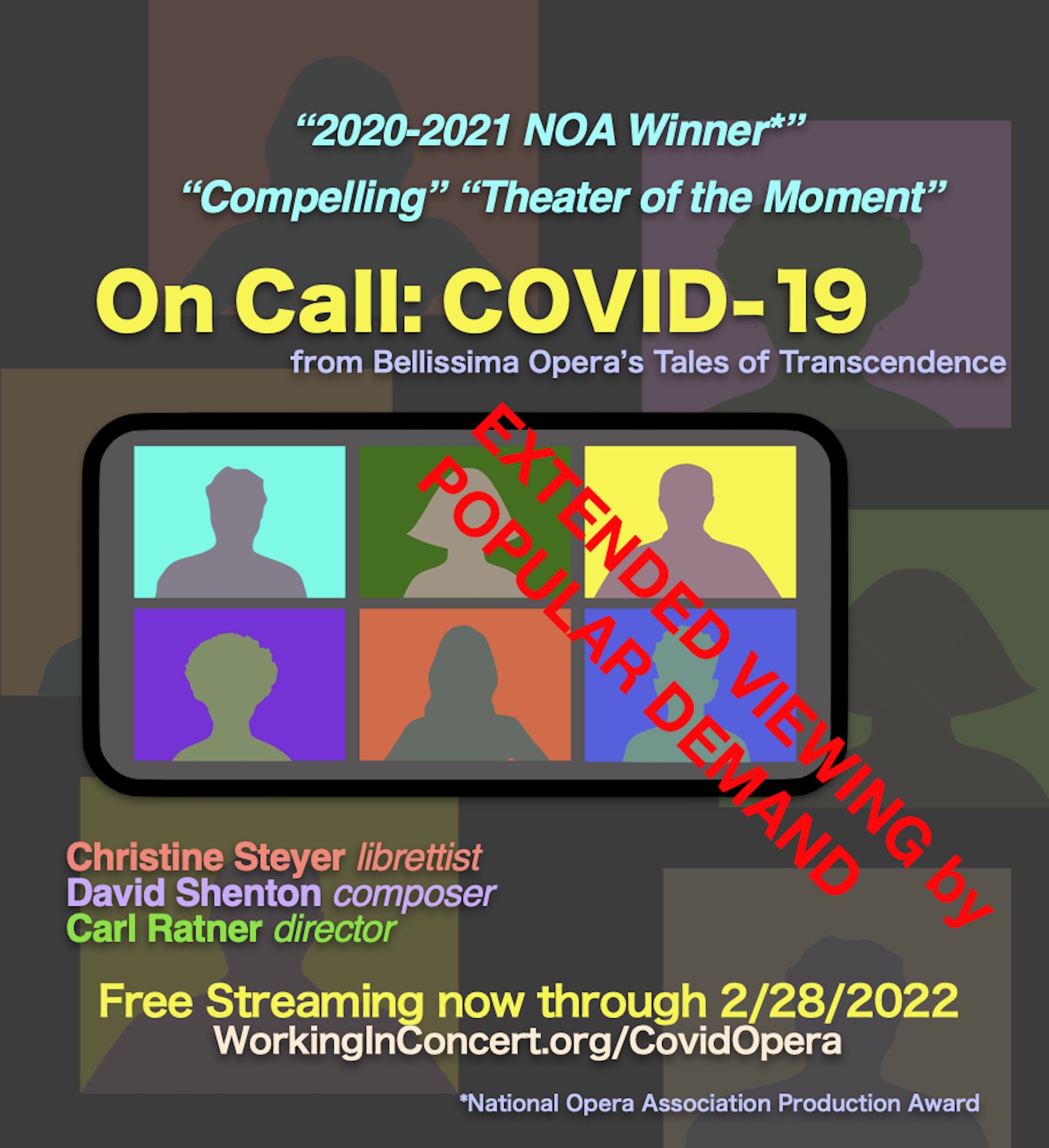 Our operatic love letter "On Call: COVID-19" for essential healthcare workers