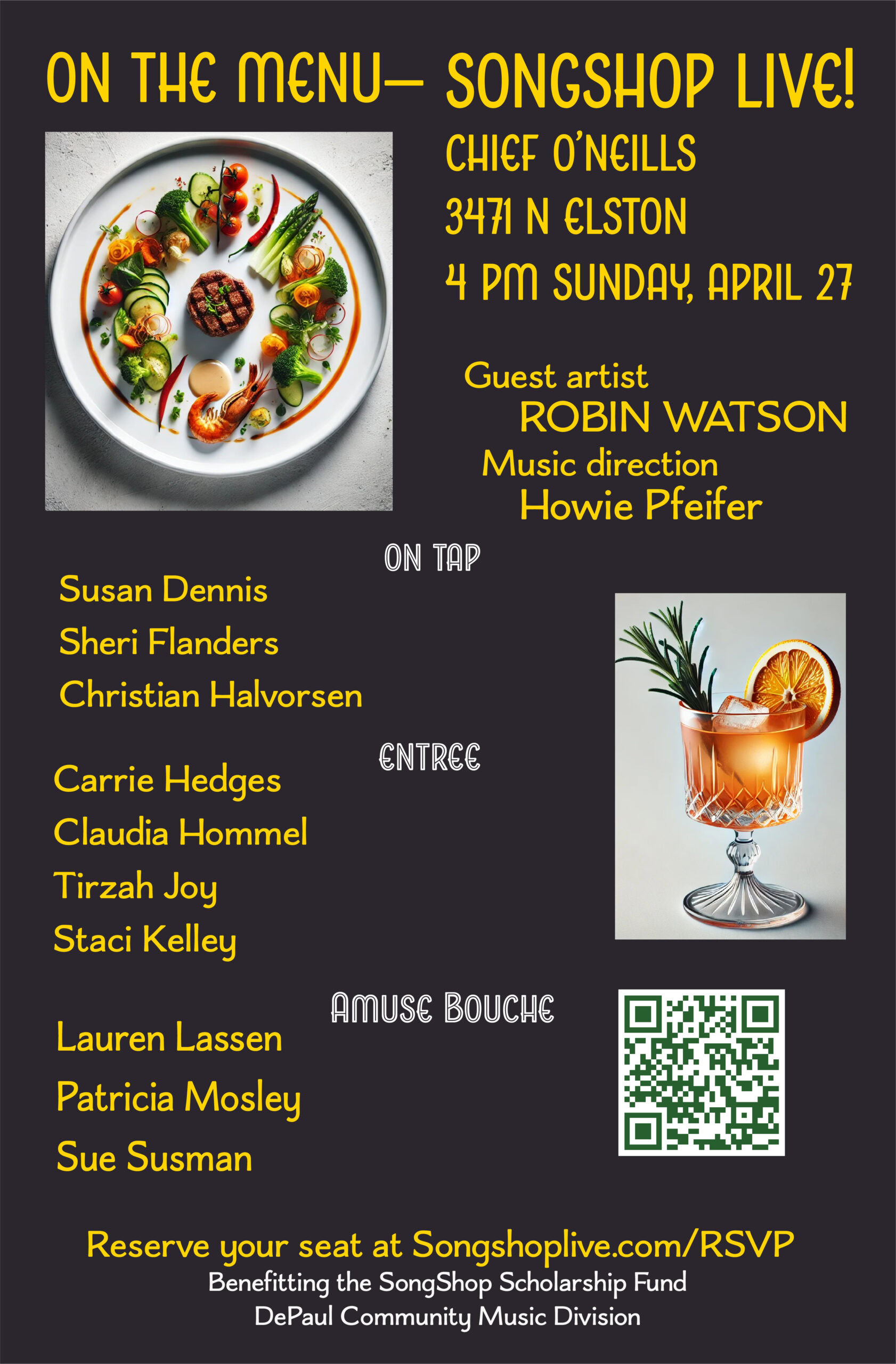 On the Menu with SongShop Live