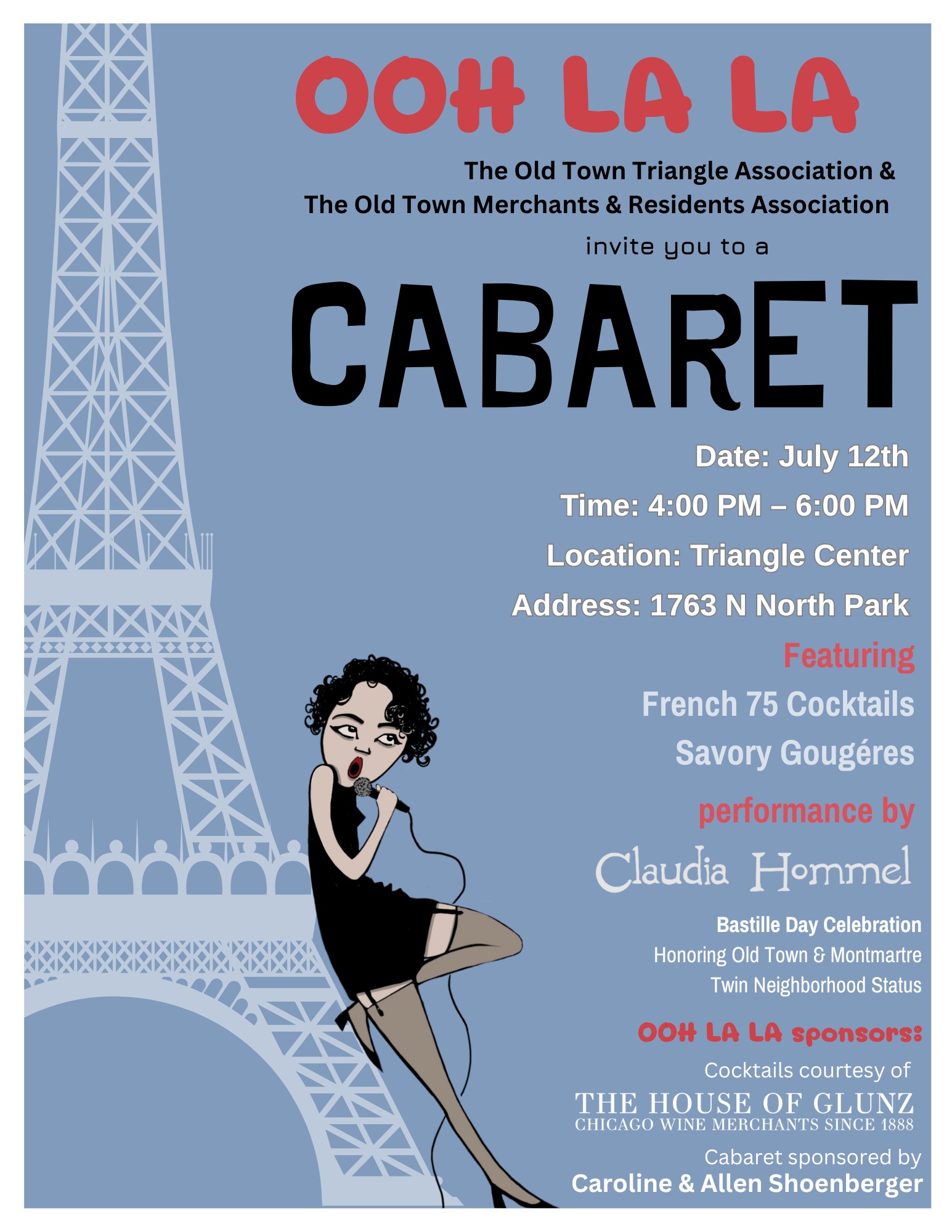 Old Town Celebrates Montmartre on Bastille Day