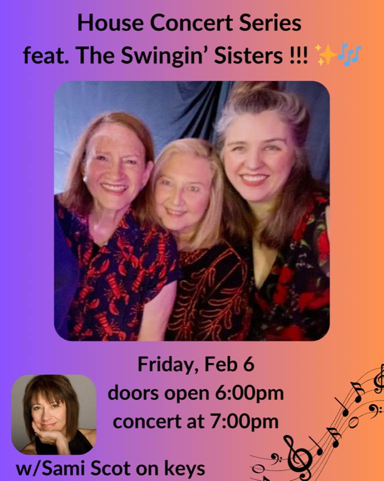 Swingin' Sisters House Concert