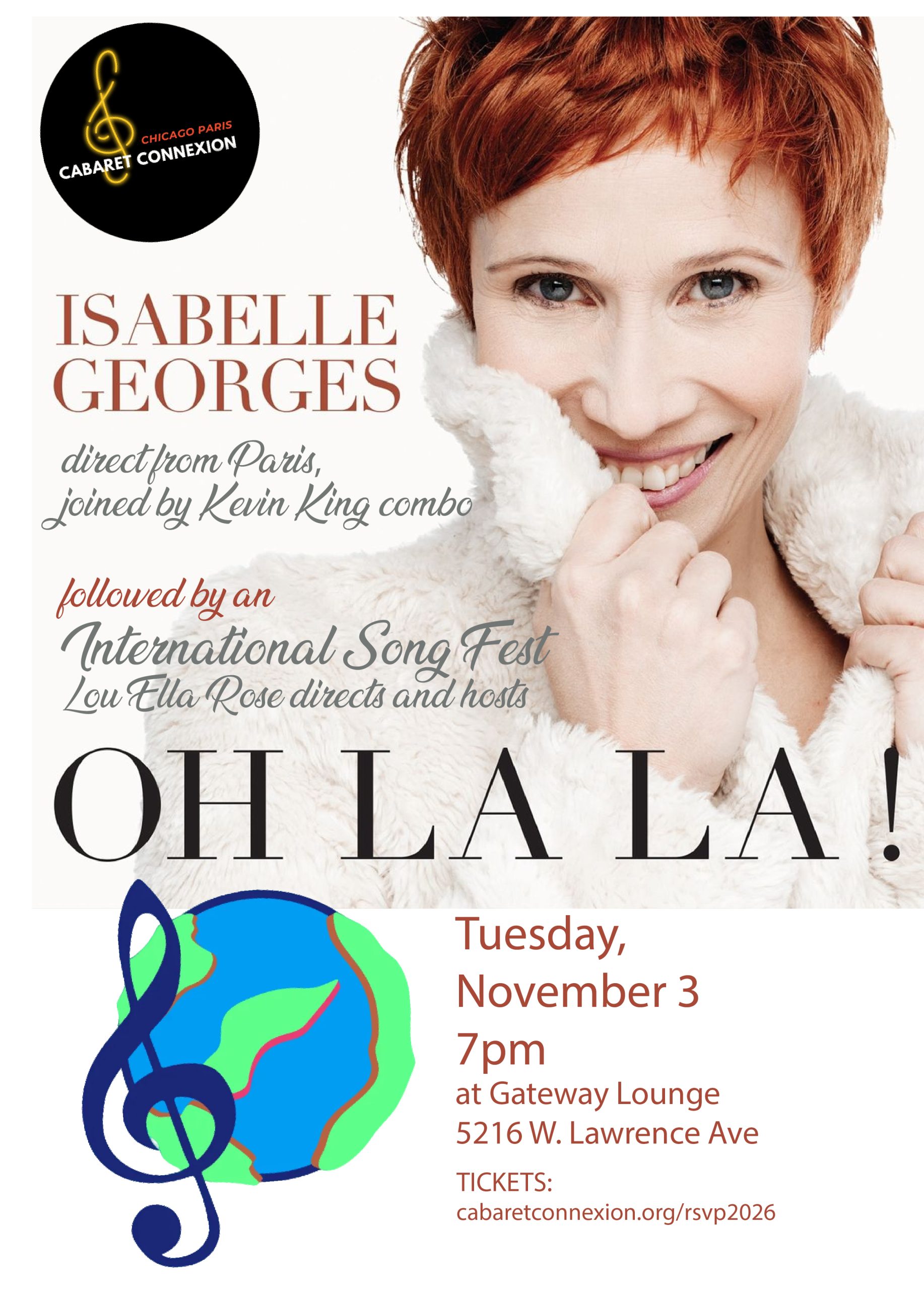 Isabelle Georges’ Oh là là! and International Song Fest