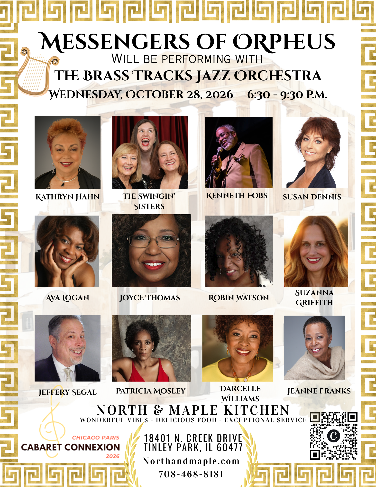 Pre-conference Cabaret Connexion show with the Brass Tracks Jazz Orchestra 